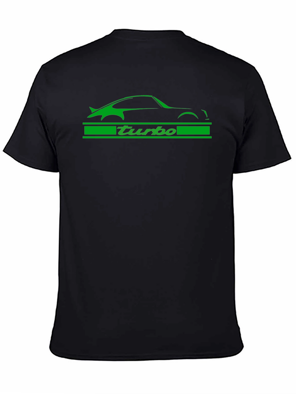 Porsche Turbo Graphic T-Shirt - Black