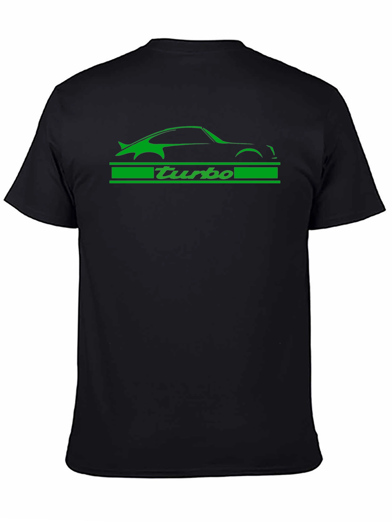 Porsche Turbo Graphic T-Shirt - Black