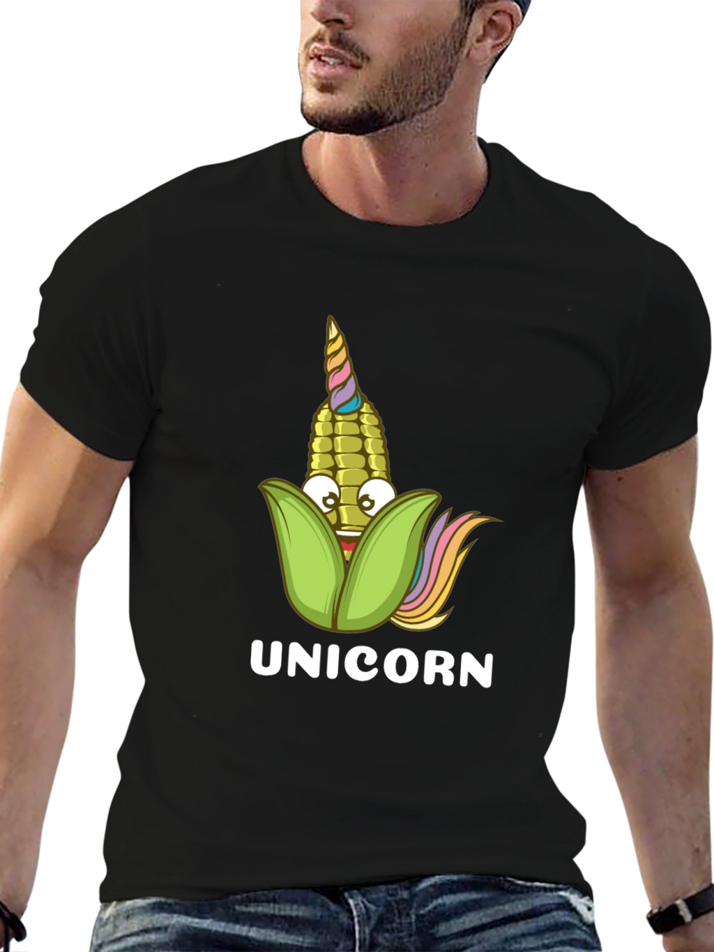 Corn Unicorn Graphic Tee