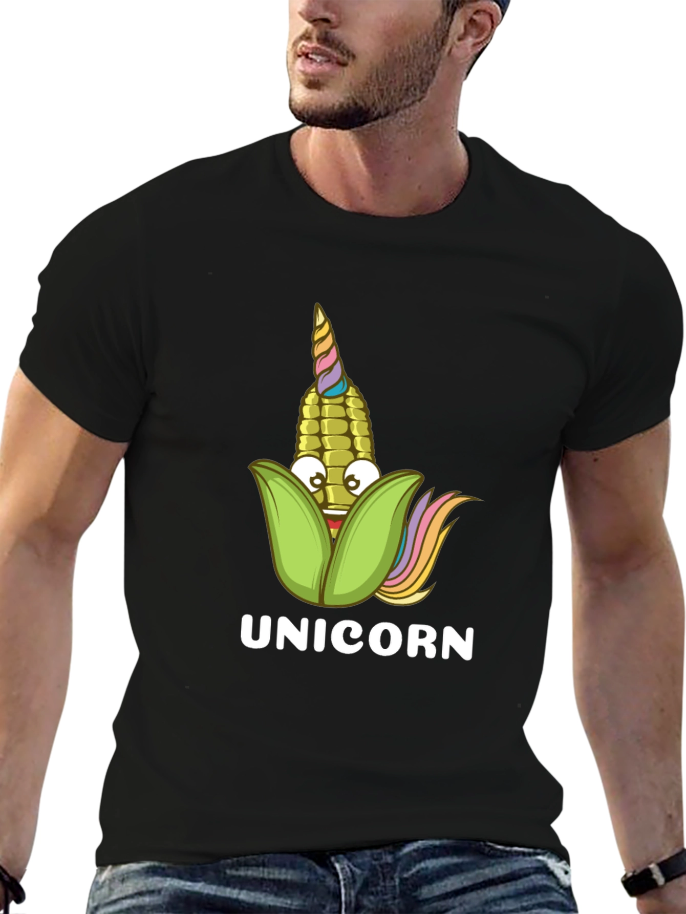 Corn Unicorn Graphic Tee