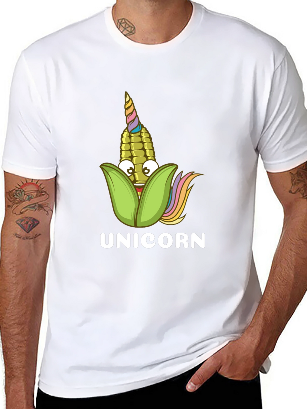 Corn Unicorn Graphic Tee