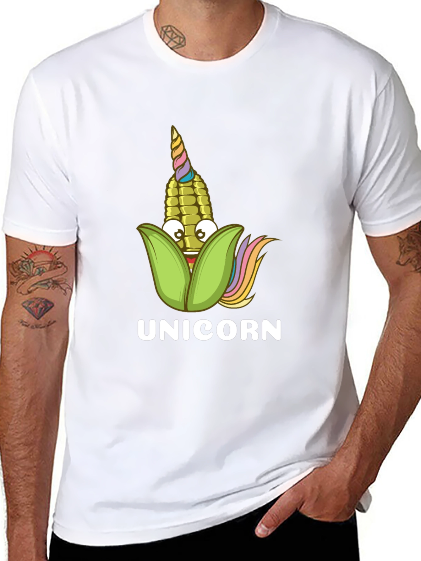 Corn Unicorn Graphic Tee