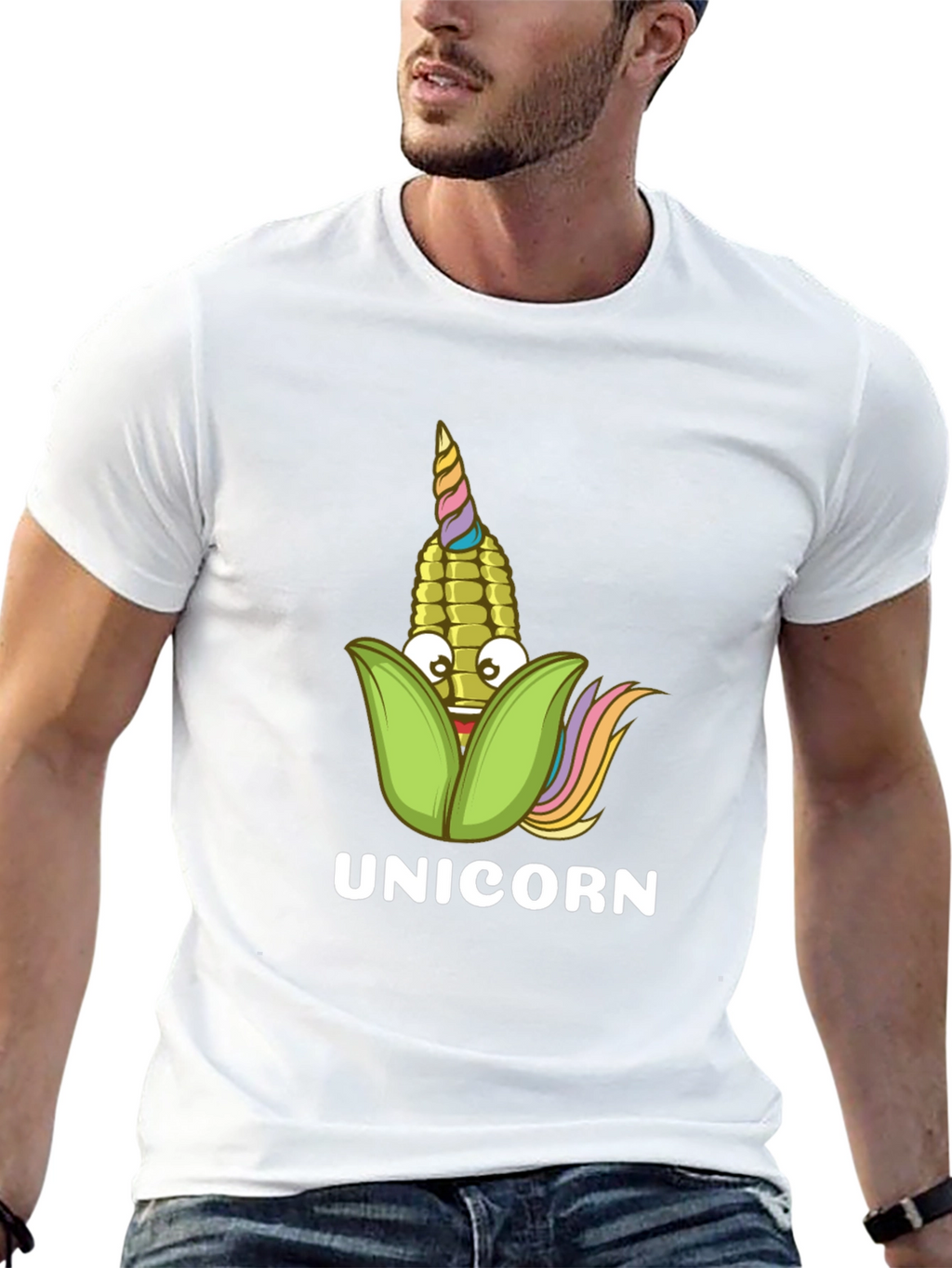 Corn Unicorn Graphic Tee