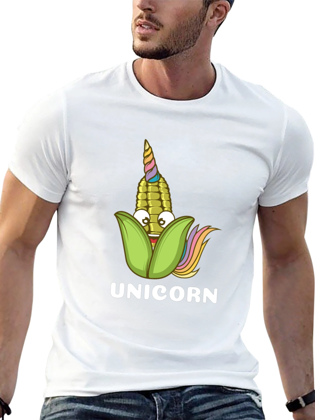 Corn Unicorn Graphic Tee