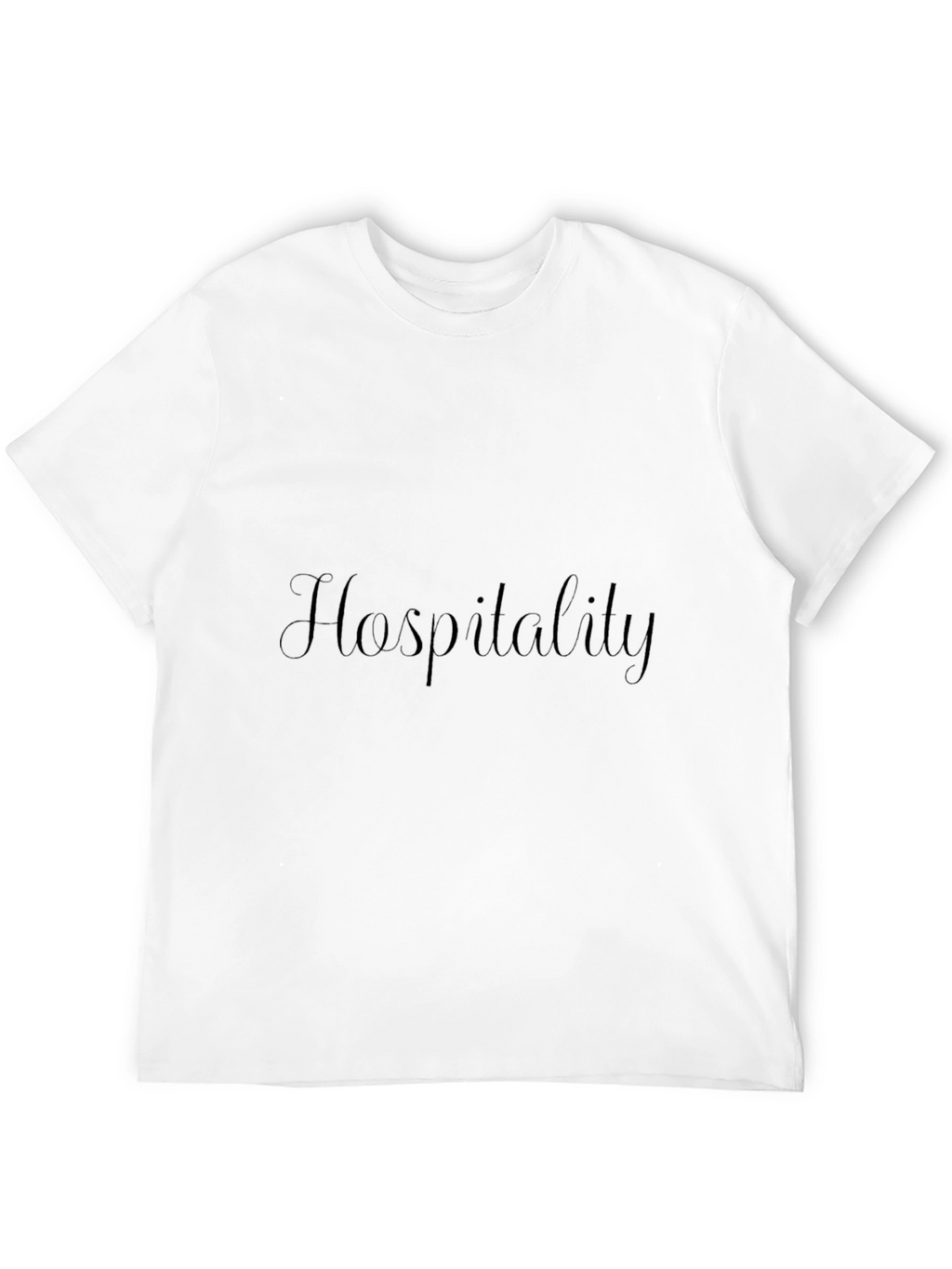 Mens Black Hospitality T-Shirt