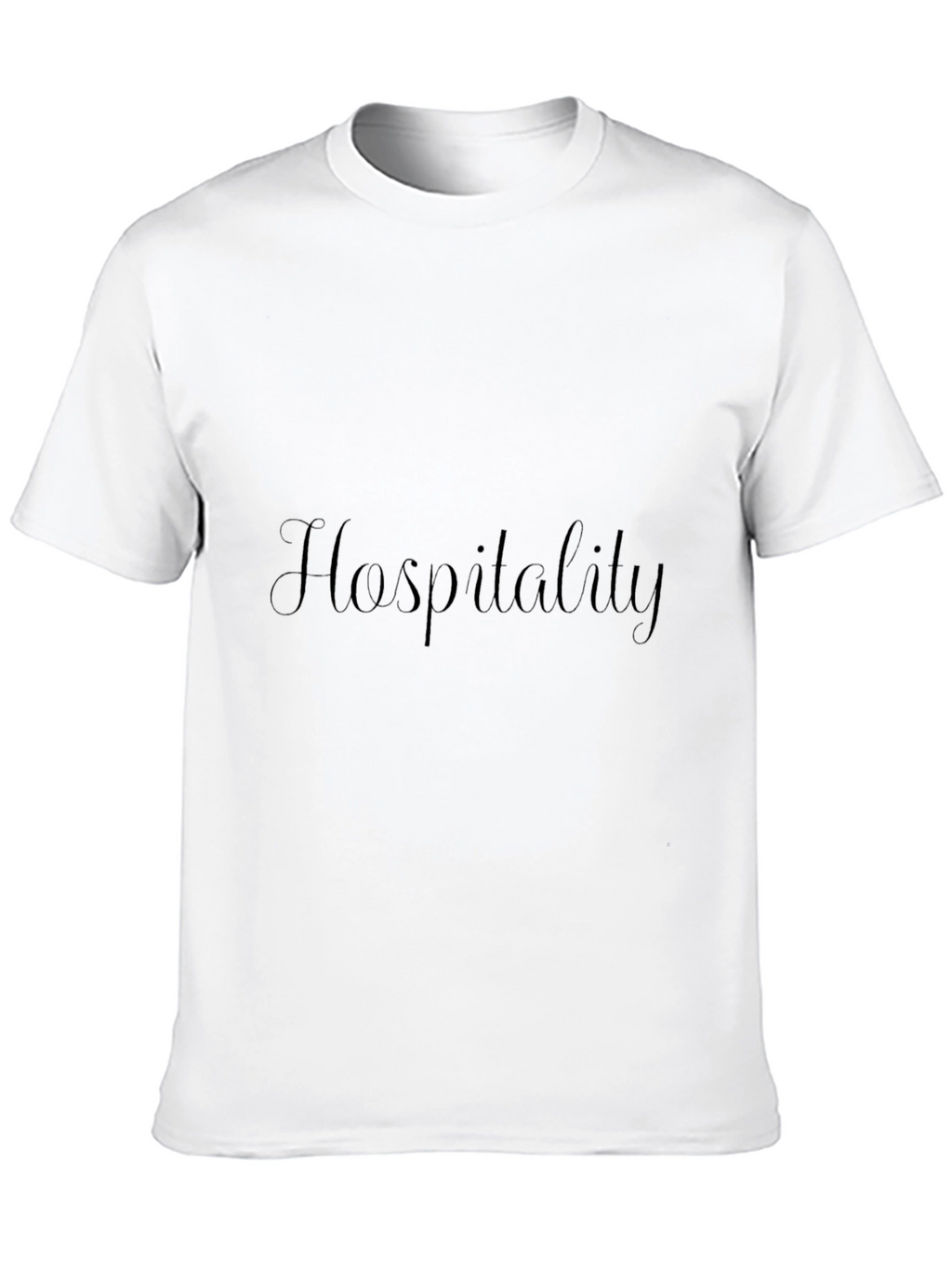 Mens Black Hospitality T-Shirt