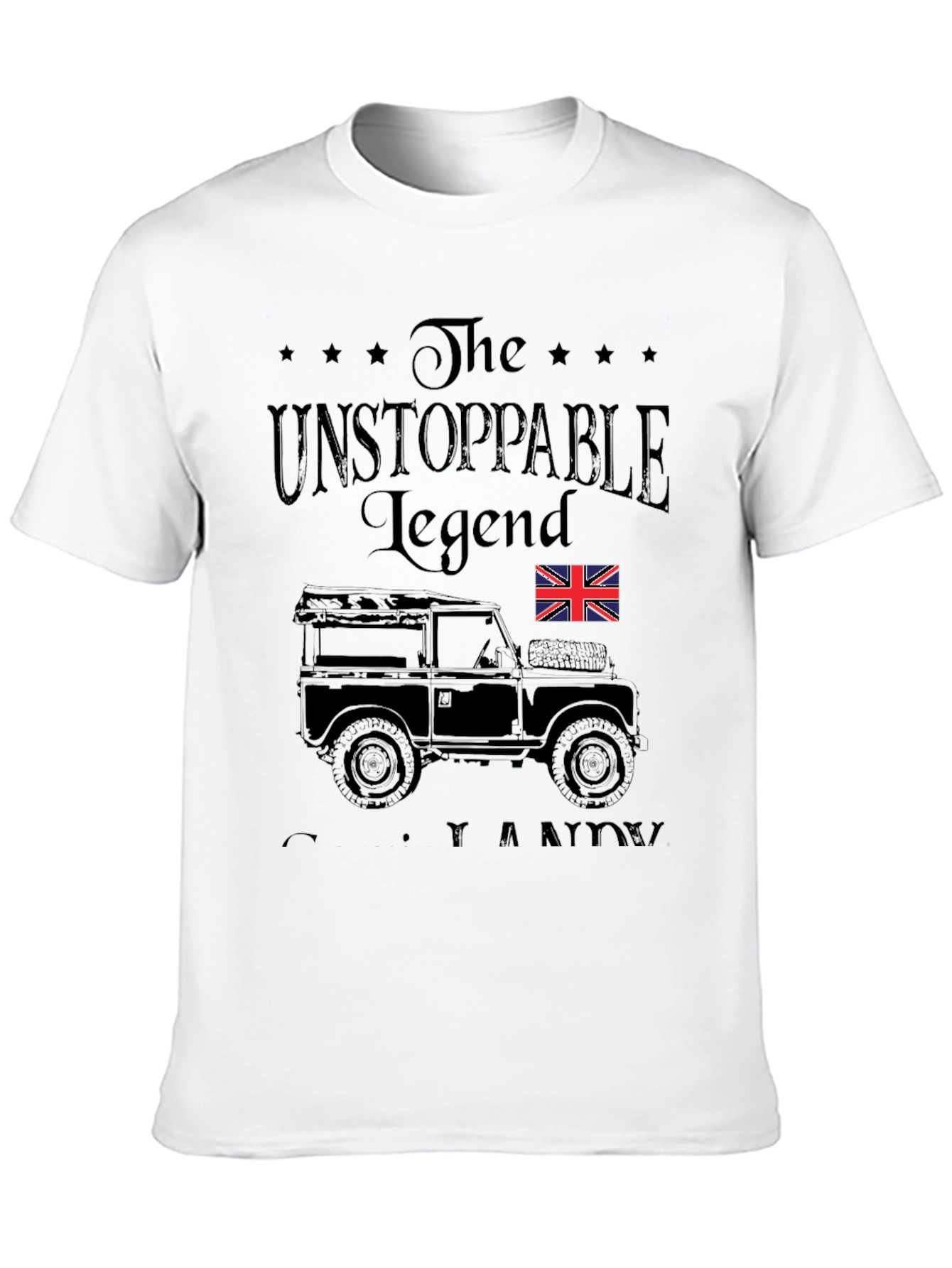 The Unstoppable Legend Graphic Tee