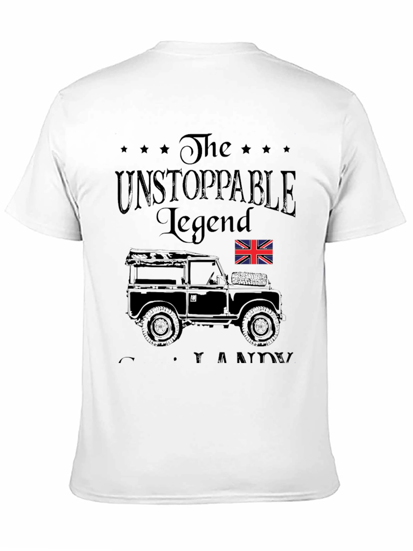 The Unstoppable Legend Graphic Tee