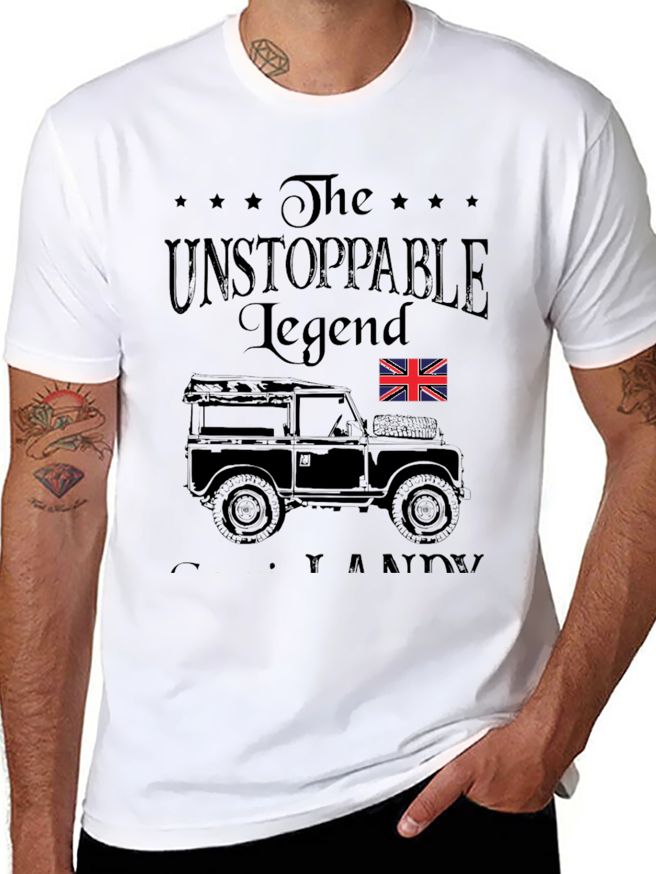 The Unstoppable Legend Graphic Tee