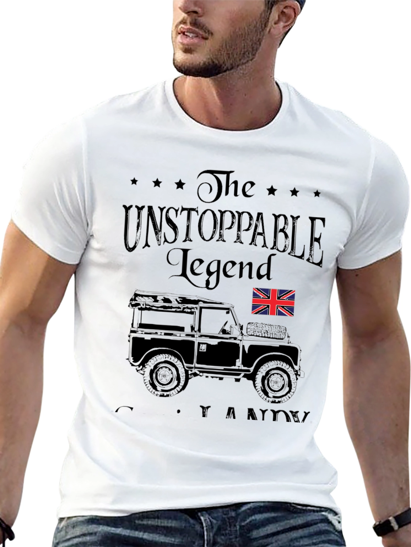 The Unstoppable Legend Graphic Tee