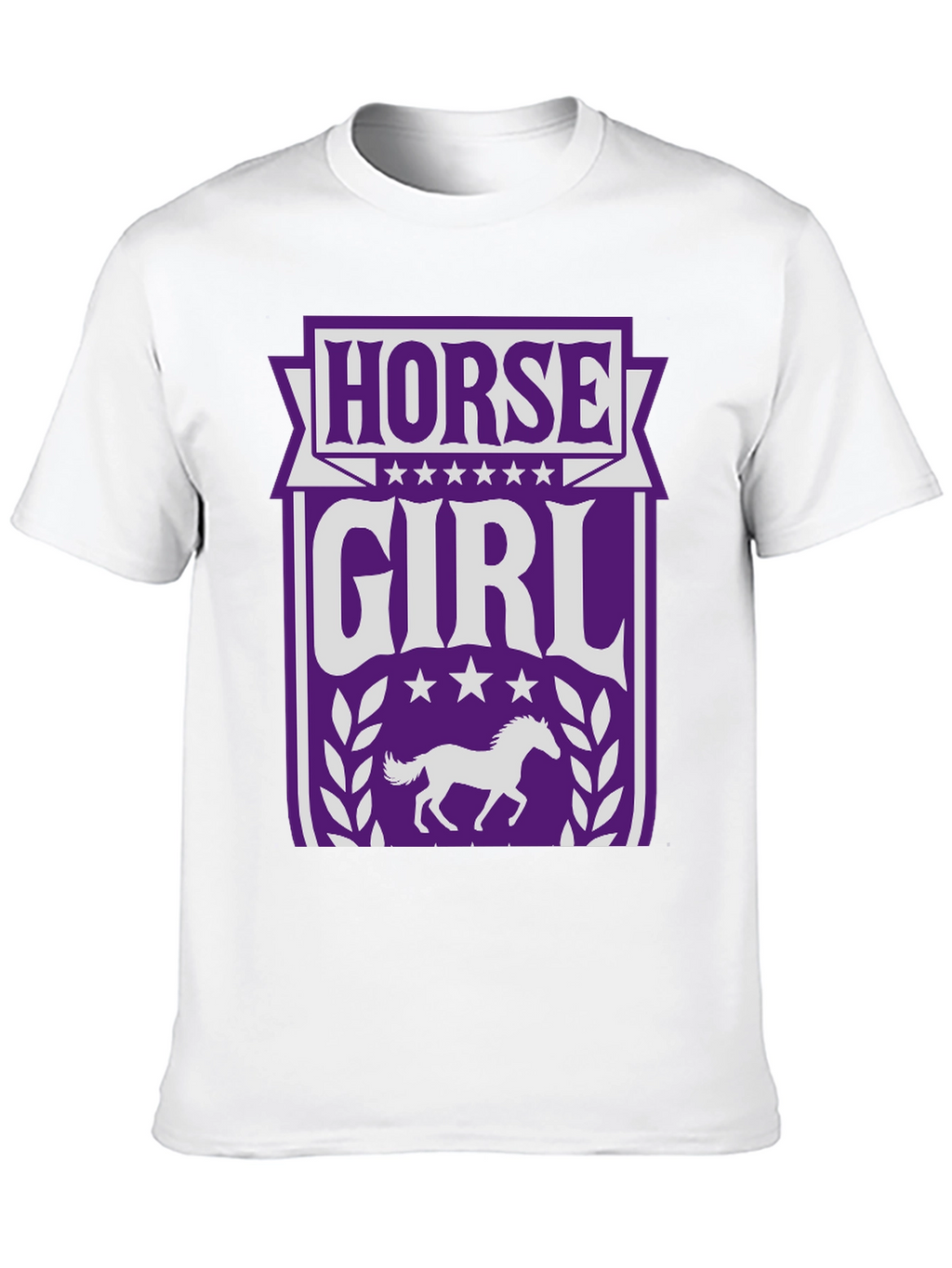 Horse Girl Graphic Tee - Equestrian T-Shirt