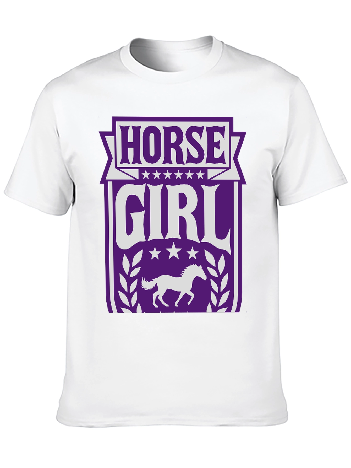 Horse Girl Graphic Tee - Equestrian T-Shirt