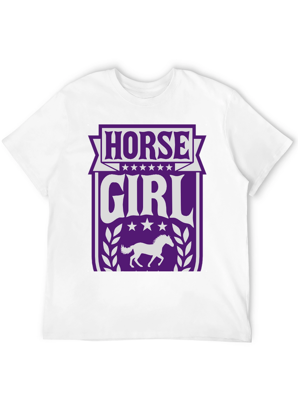 Horse Girl Graphic Tee - Equestrian T-Shirt