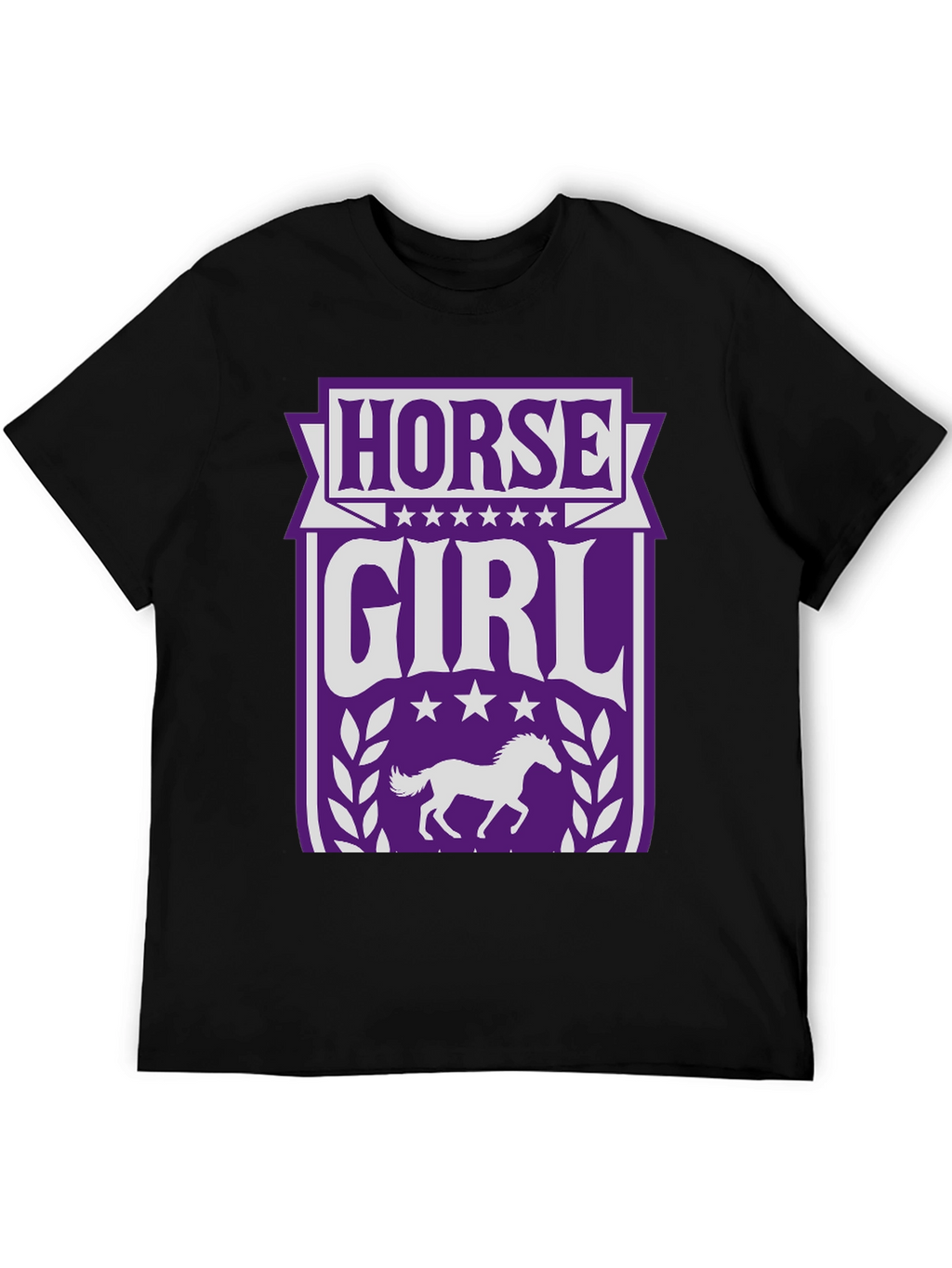 Horse Girl Graphic Tee - Equestrian T-Shirt