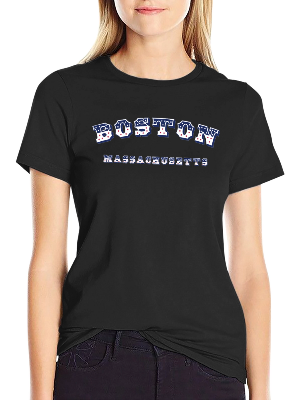 Boston Massachusetts Graphic T-Shirt