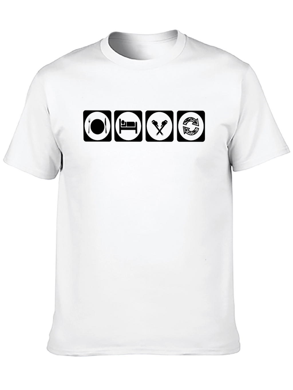 Eat Sleep Climb Repeat Graphic Tee