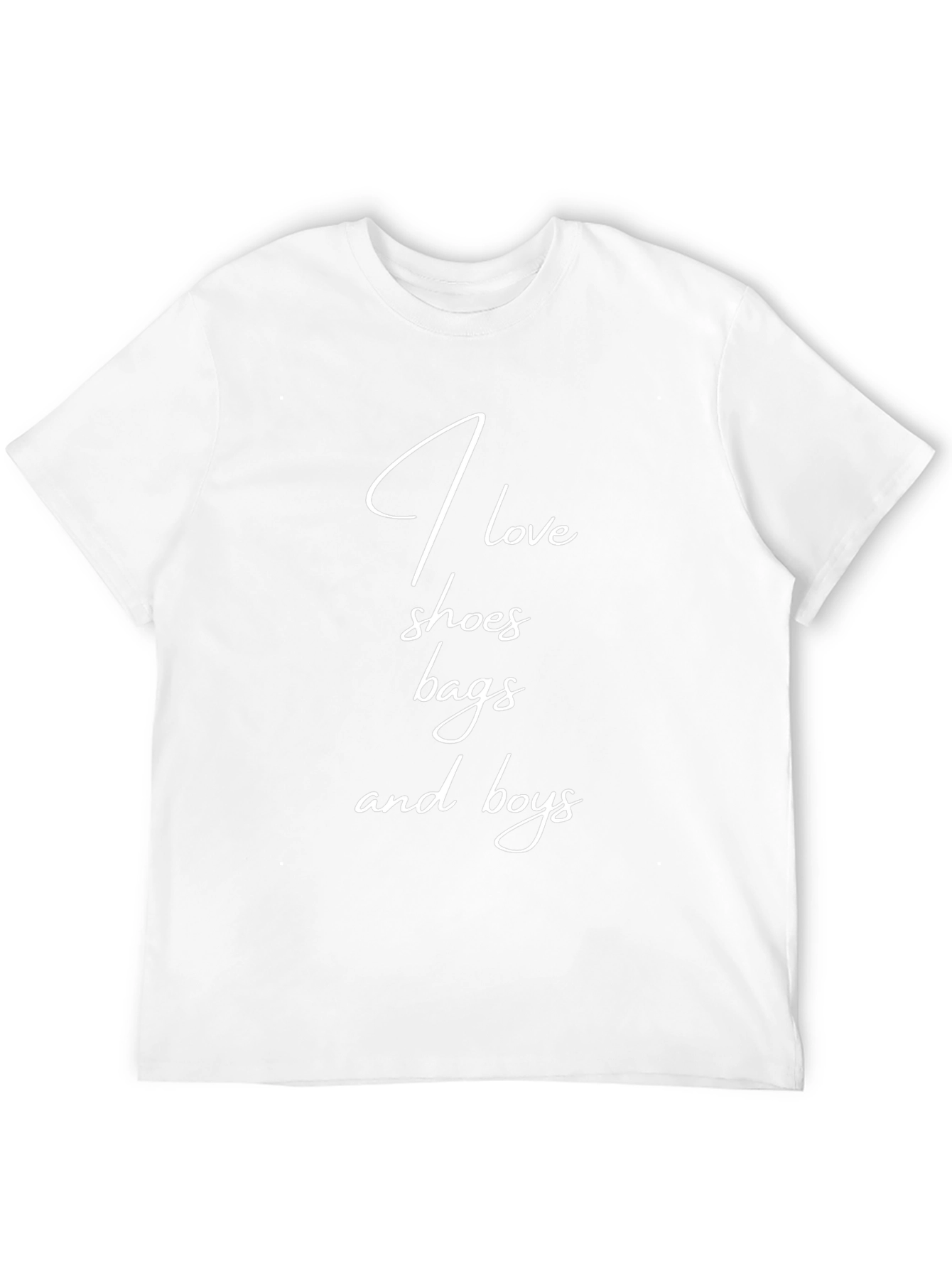 I Love Shoes Bags and Boys T-Shirt
