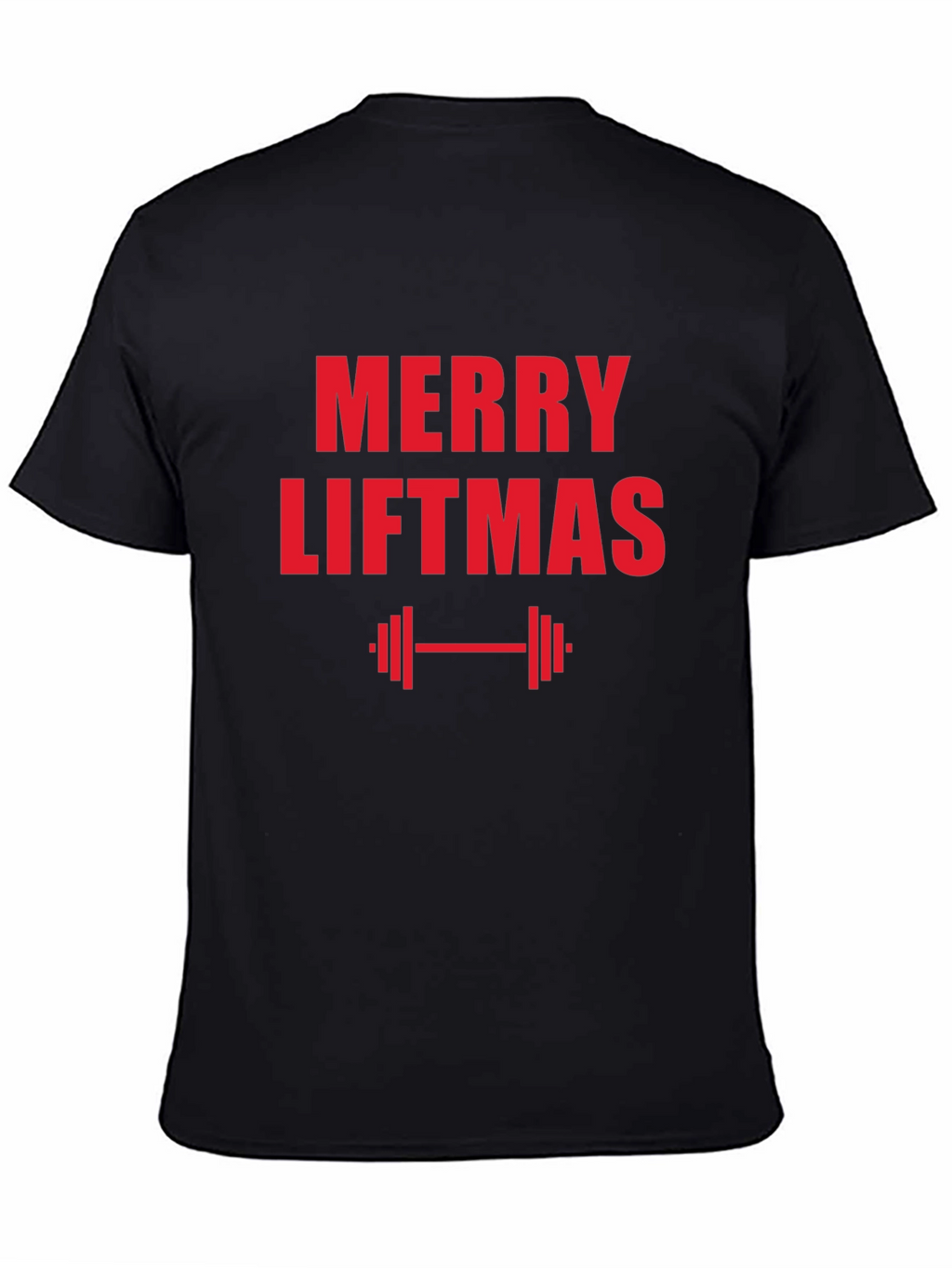 Merry Liftmas Black T-Shirt