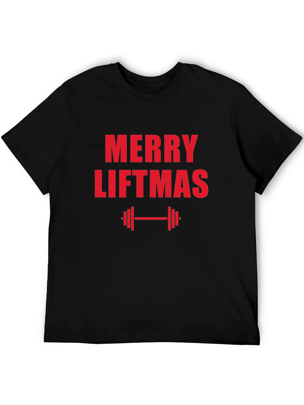 Merry Liftmas Black T-Shirt
