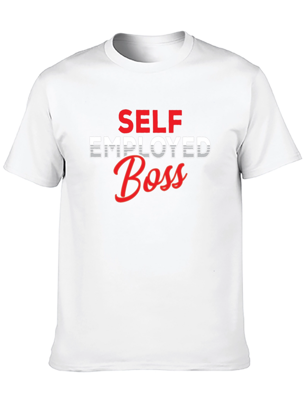 Self Employed Boss Graphic Tee - Black