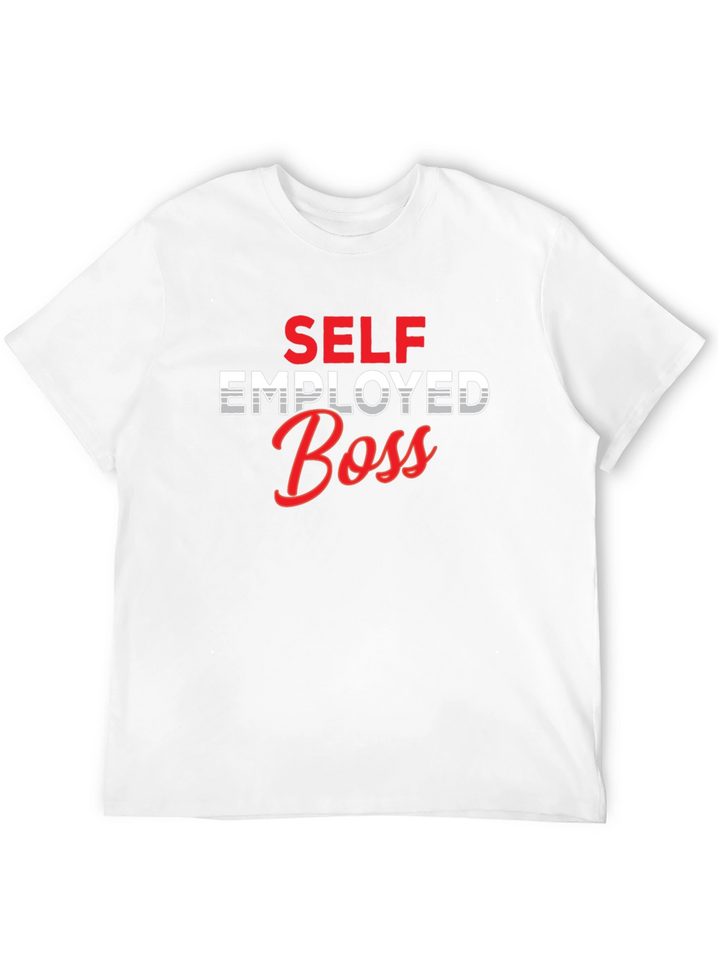 Self Employed Boss Graphic Tee - Black