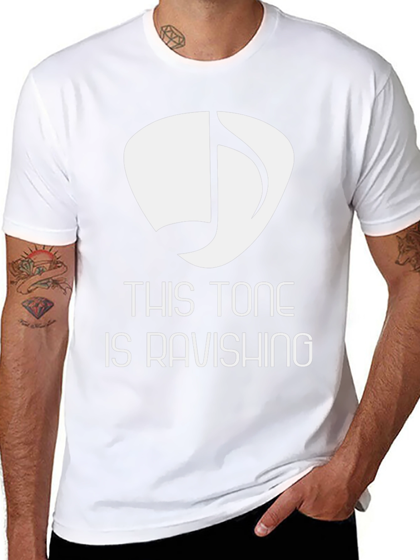 This Tone is Ravishing Black Graphic Tee
