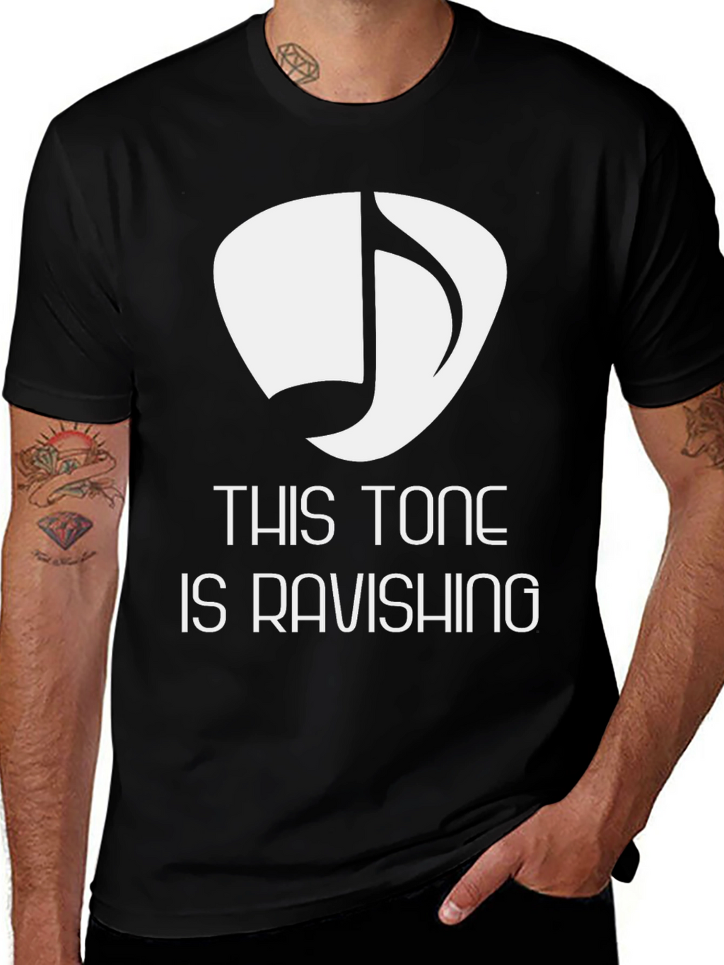 This Tone is Ravishing Black Graphic Tee