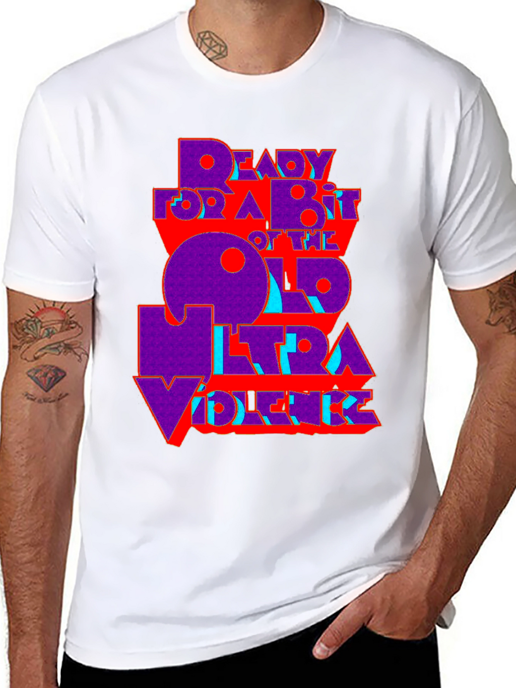 Ultra Violence Graphic Tee - Bold Design!
