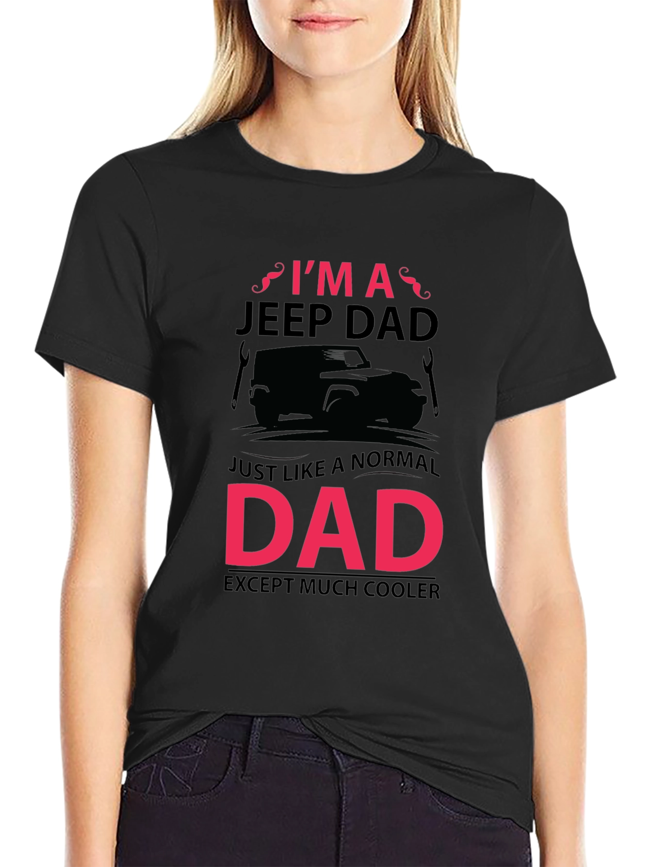 Im A Jeep Dad T-Shirt - Cool Fathers Day Gift