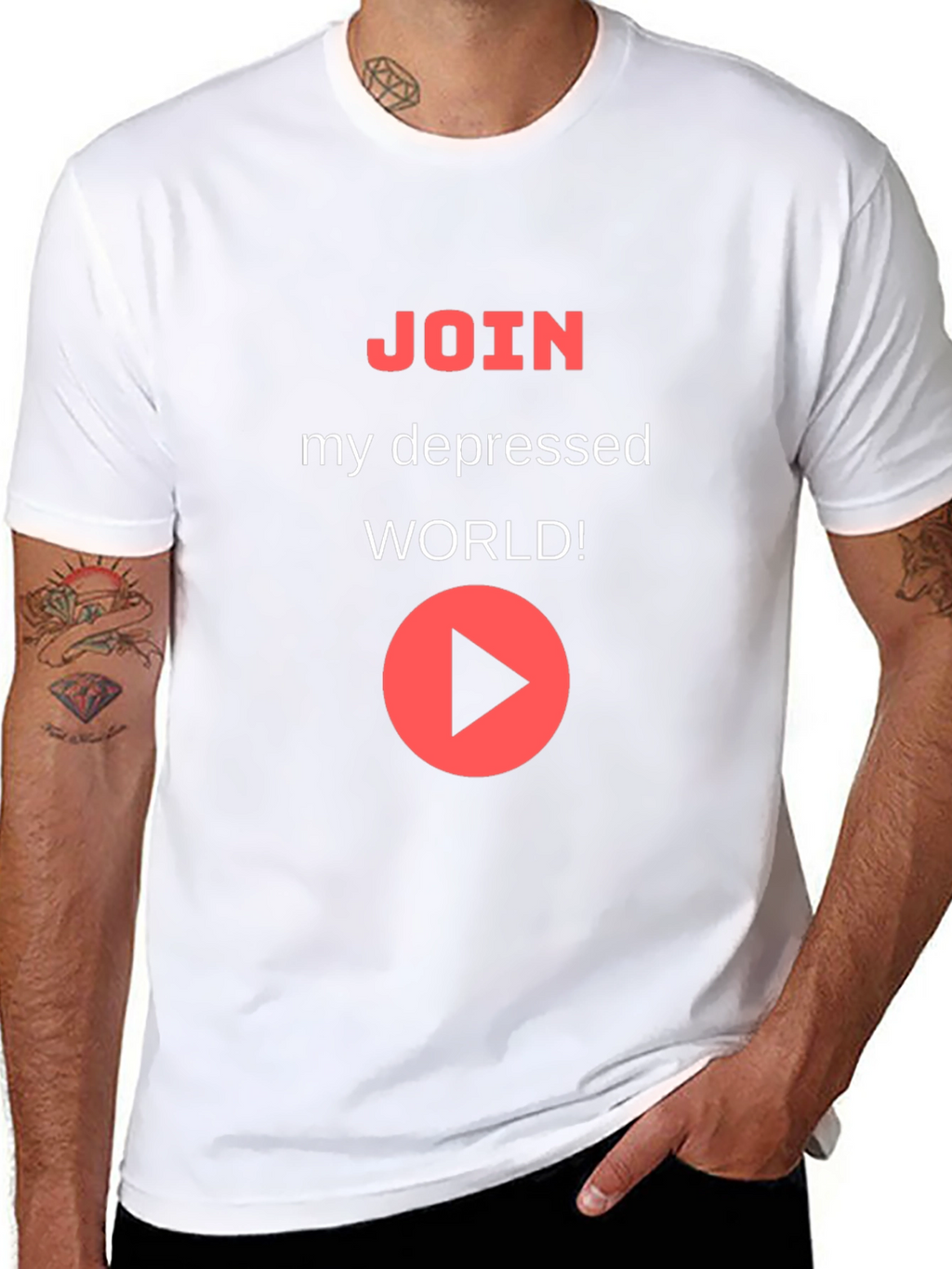 Join My Depressed World T-Shirt