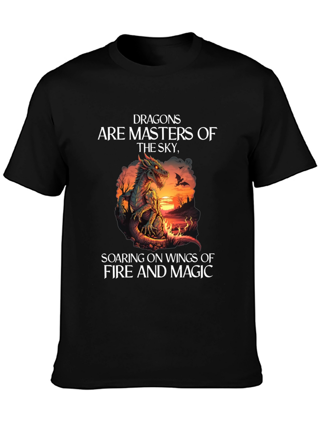 Dragon Masters of the Sky Graphic Tee