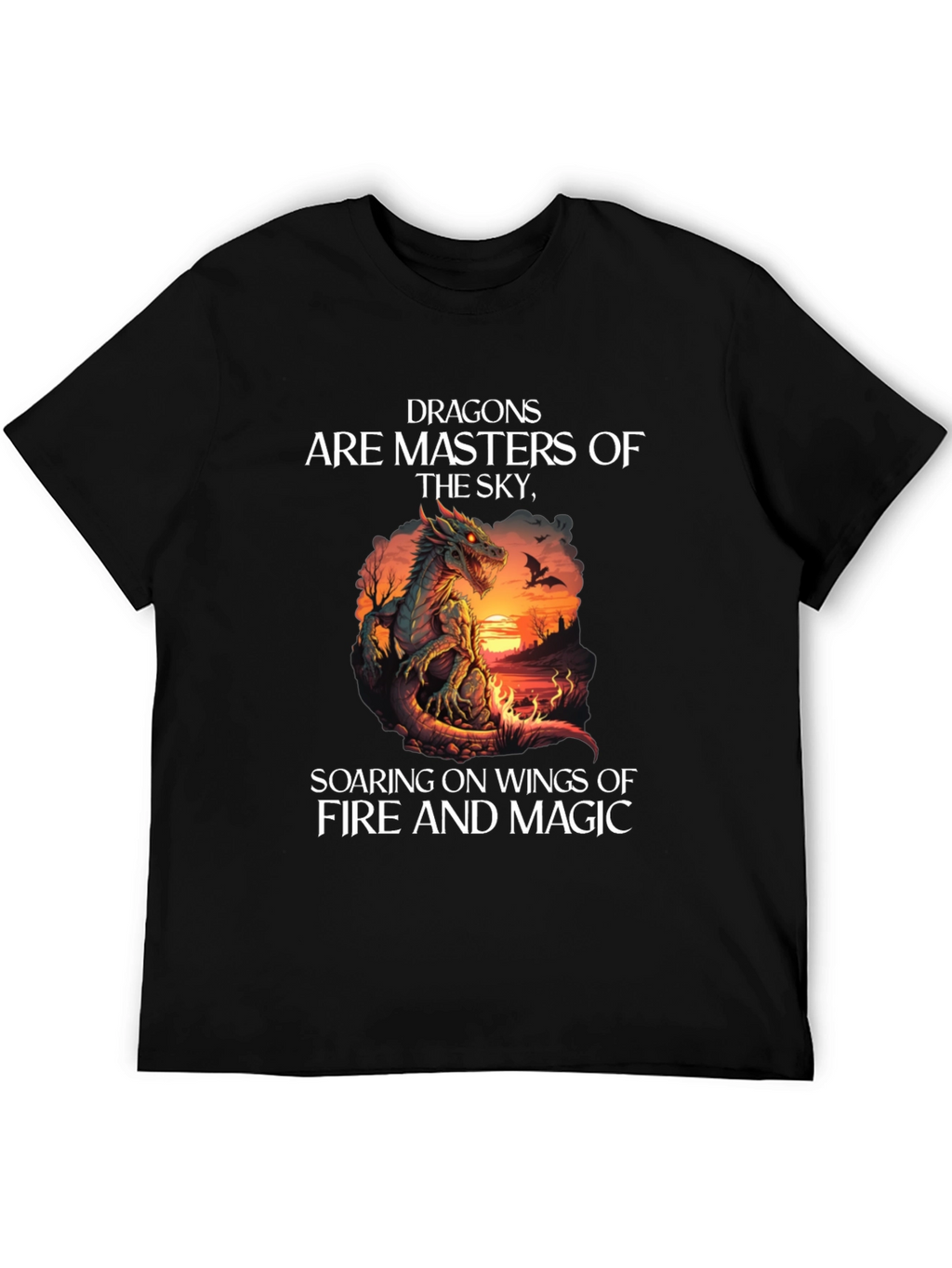 Dragon Masters of the Sky Graphic Tee