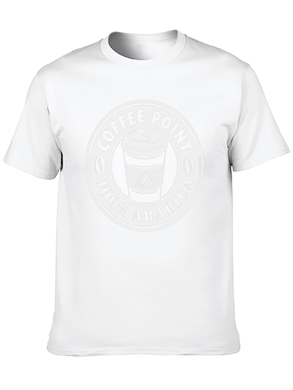 Coffee Point 100% Arabica Graphic T-Shirt