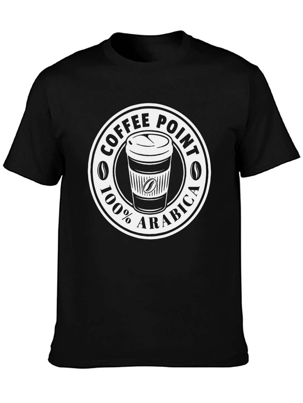 Coffee Point 100% Arabica Graphic T-Shirt