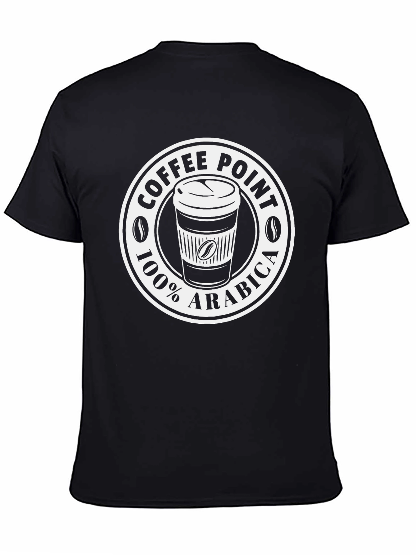 Coffee Point 100% Arabica Graphic T-Shirt
