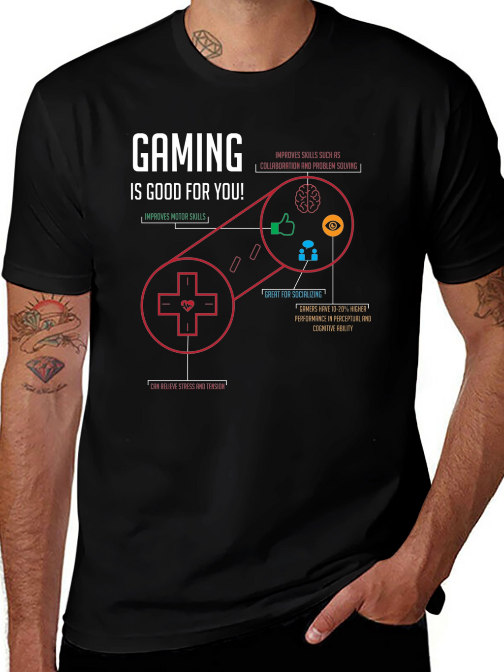 Gaming is Good For You T-Shirt
