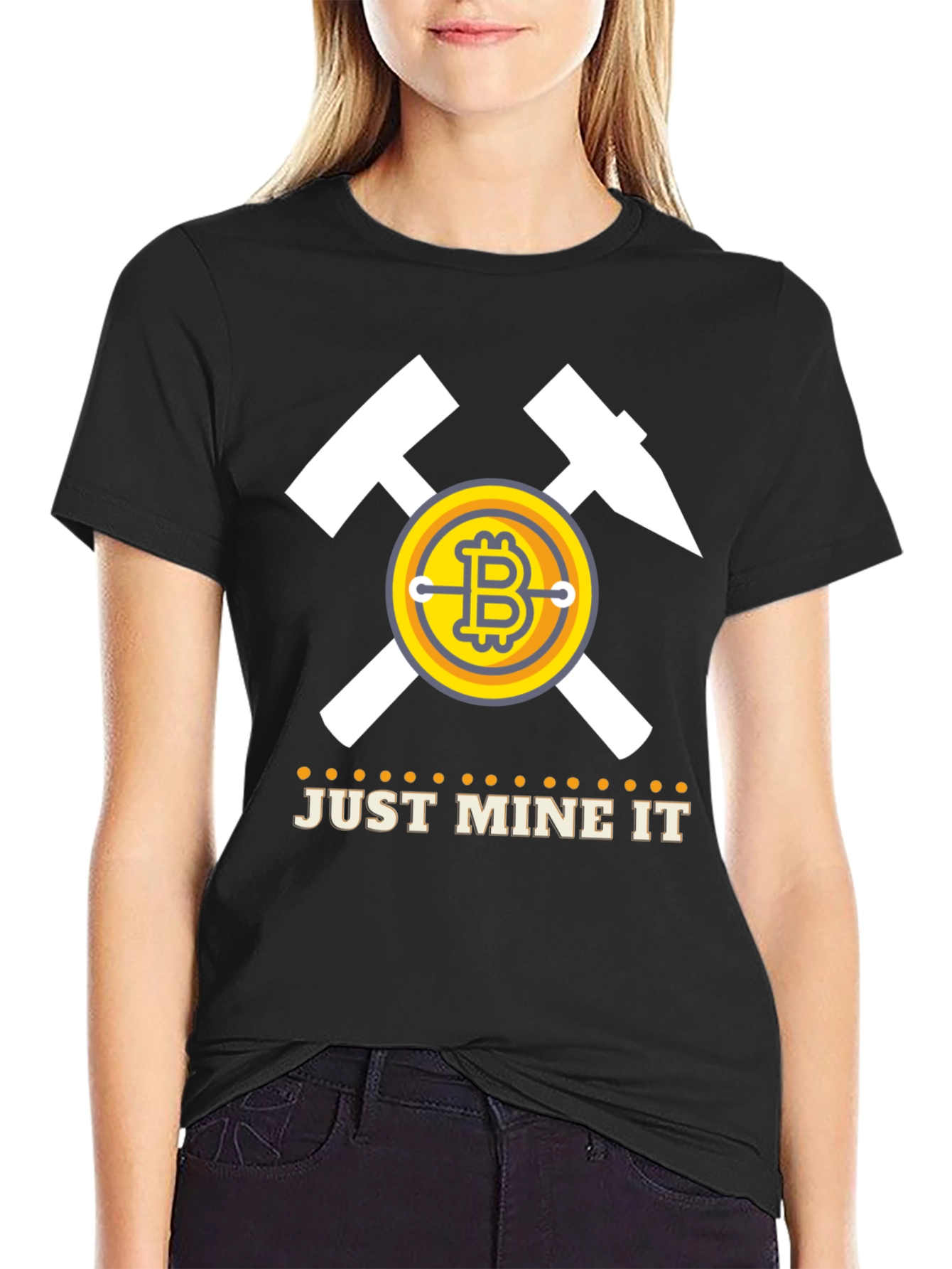 Bitcoin Mining T-Shirt - Just Mine It