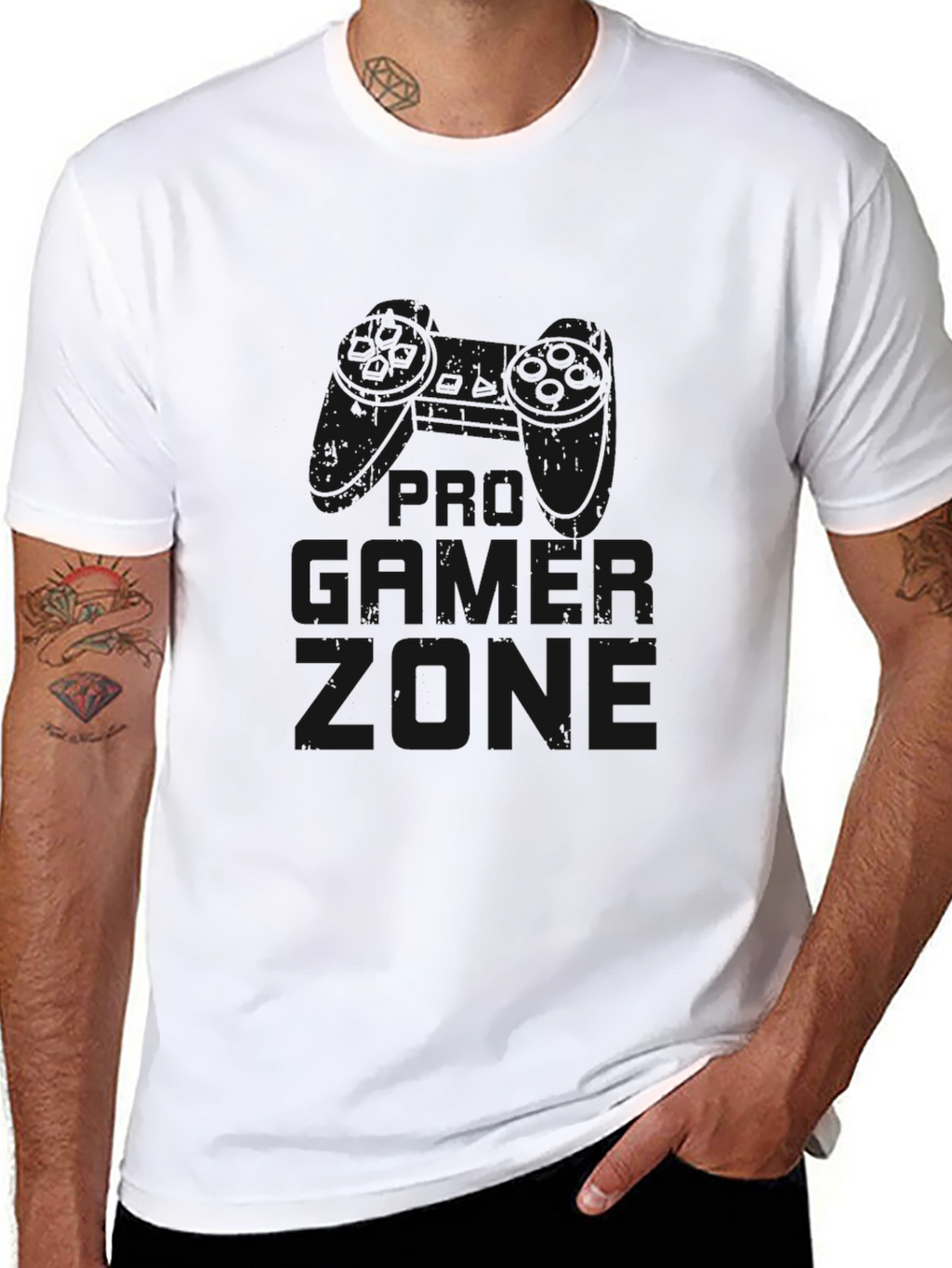 Gamer Zone Black T-Shirt