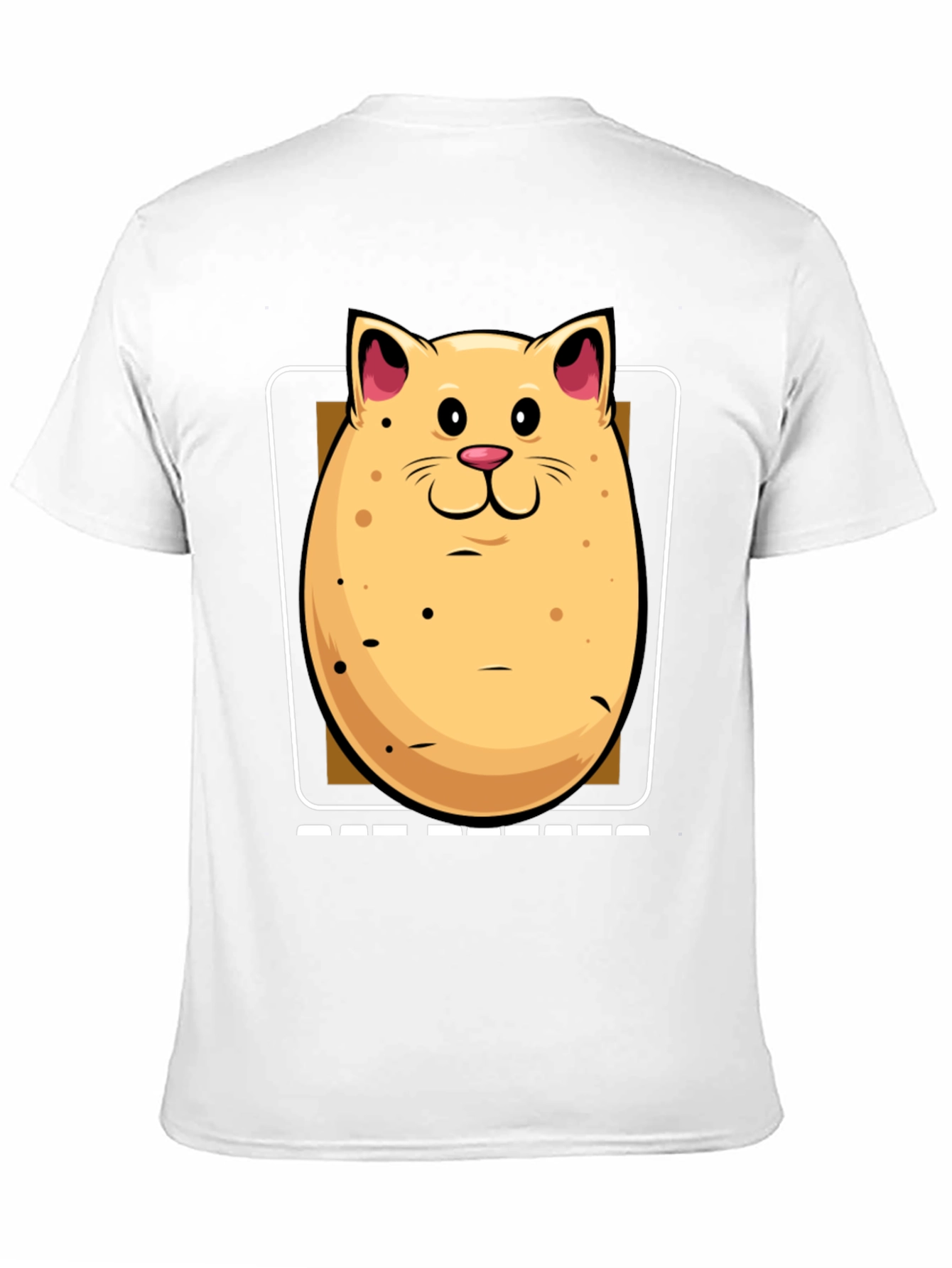 Potato Cat Graphic Tee - Funny & Unique T-Shirt
