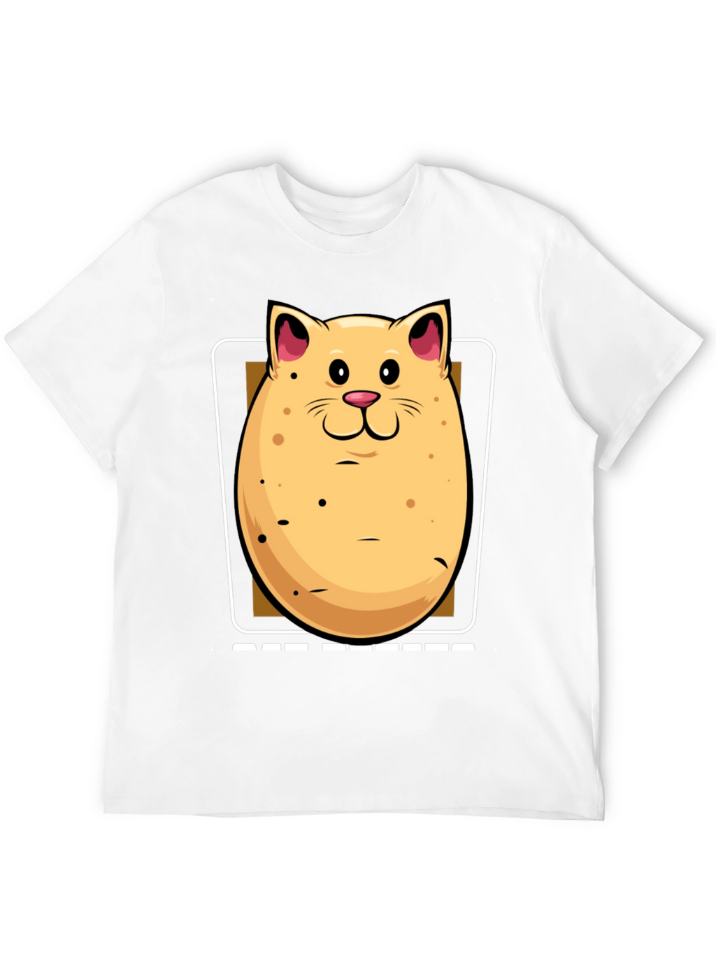 Potato Cat Graphic Tee - Funny & Unique T-Shirt