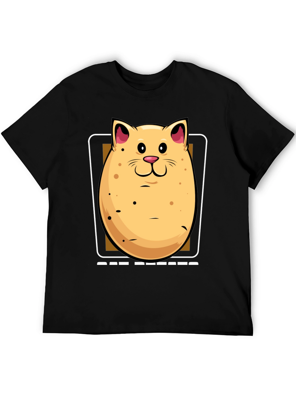 Potato Cat Graphic Tee - Funny & Unique T-Shirt