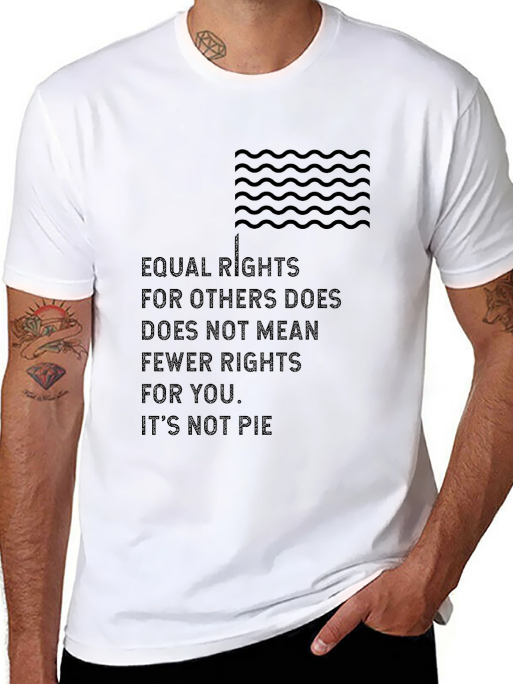 Equality Rights T-Shirt - Its Not Pie