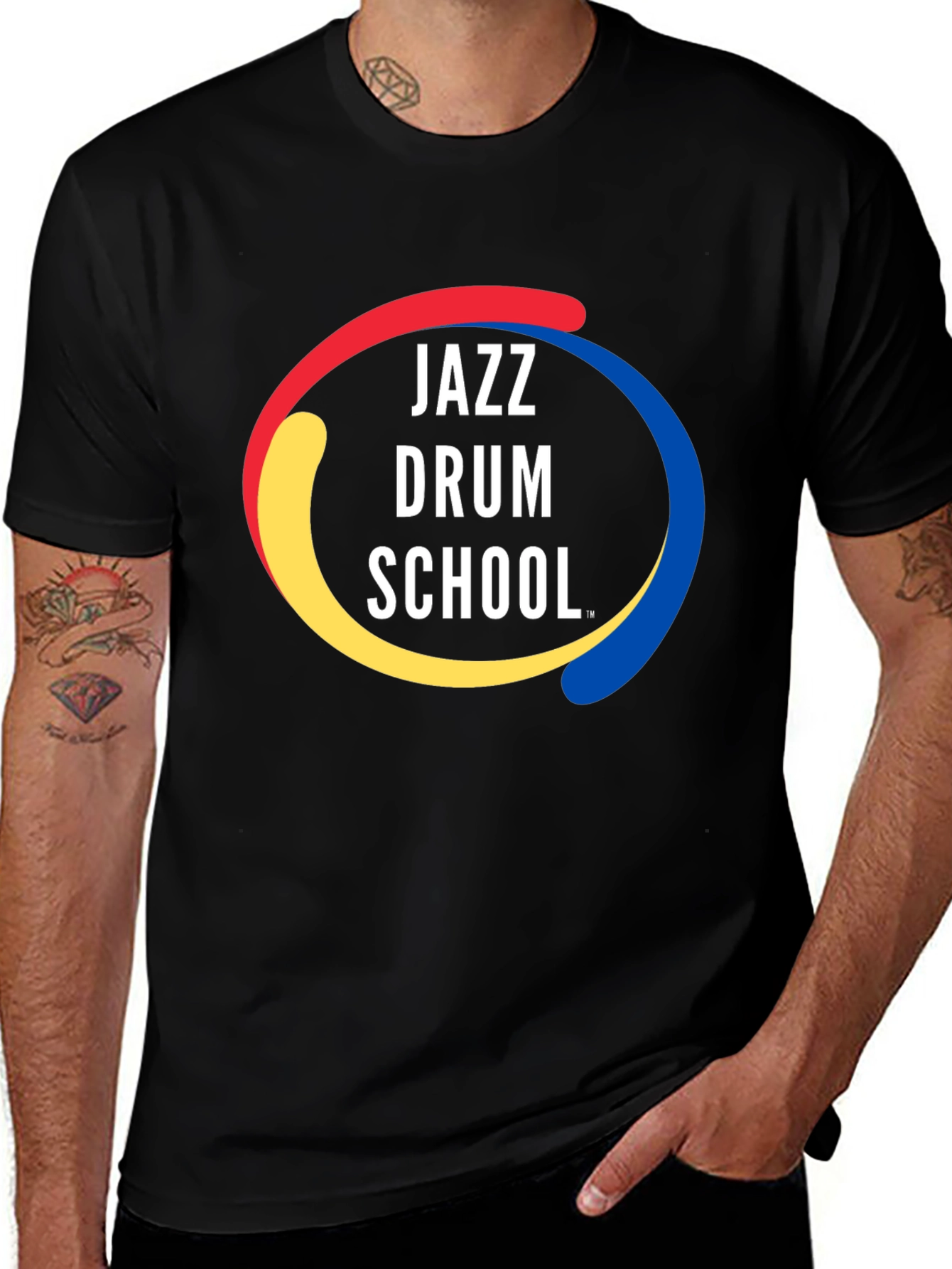 Jazz Drum School Graphic T-Shirt