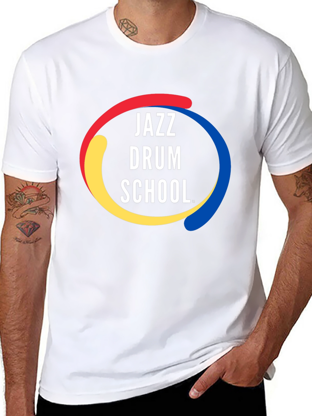 Jazz Drum School Graphic T-Shirt