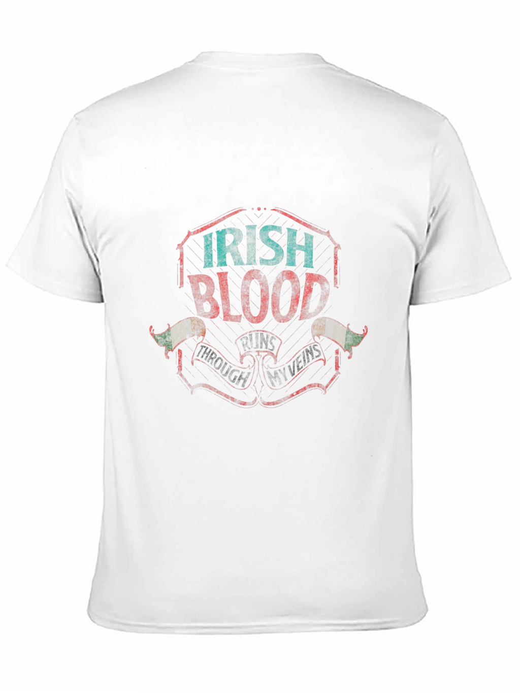 Irish Blood Through My Veins Graphic T-Shirt