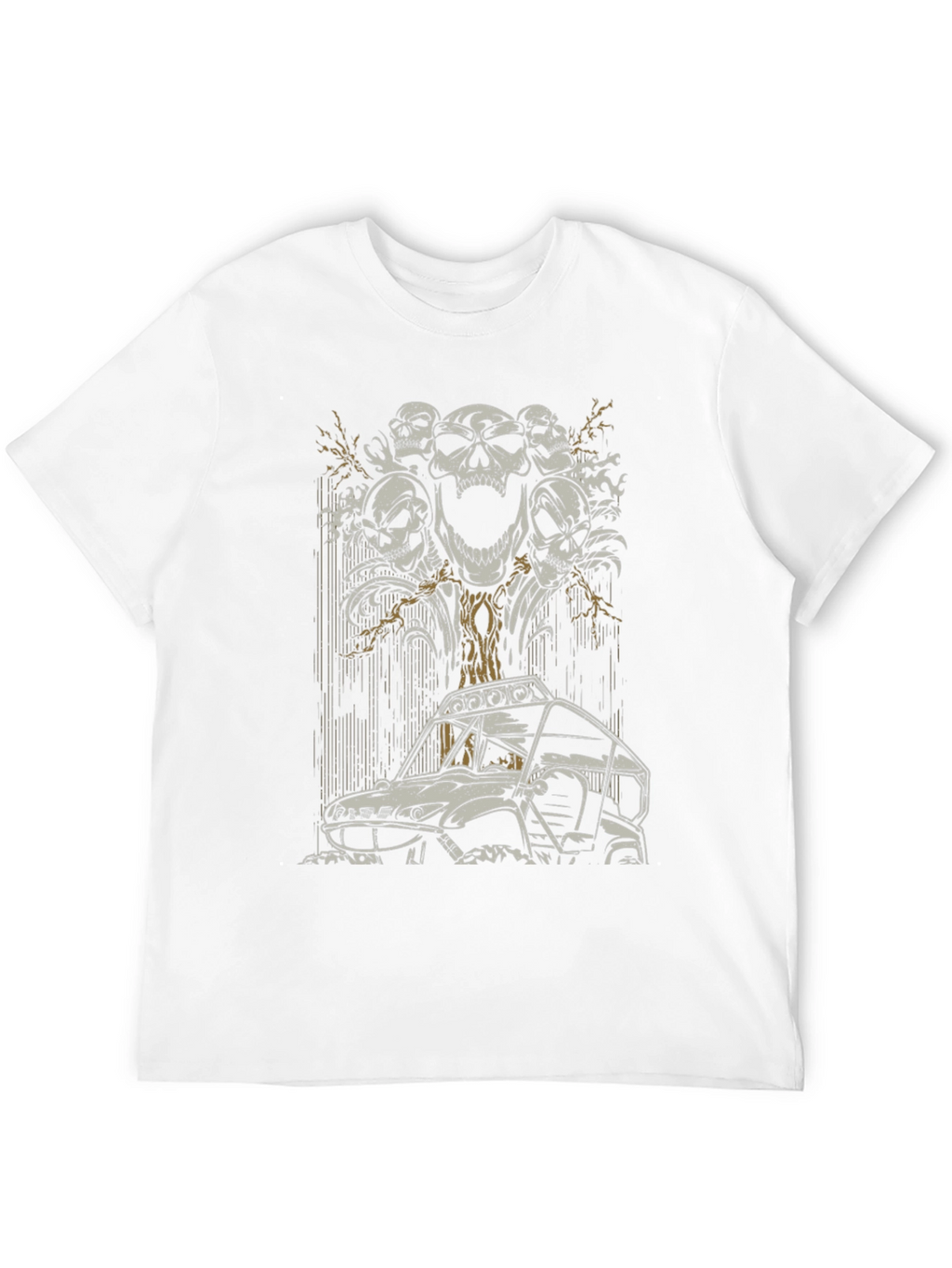 Skull & Off-Road Buggy Graphic Tee