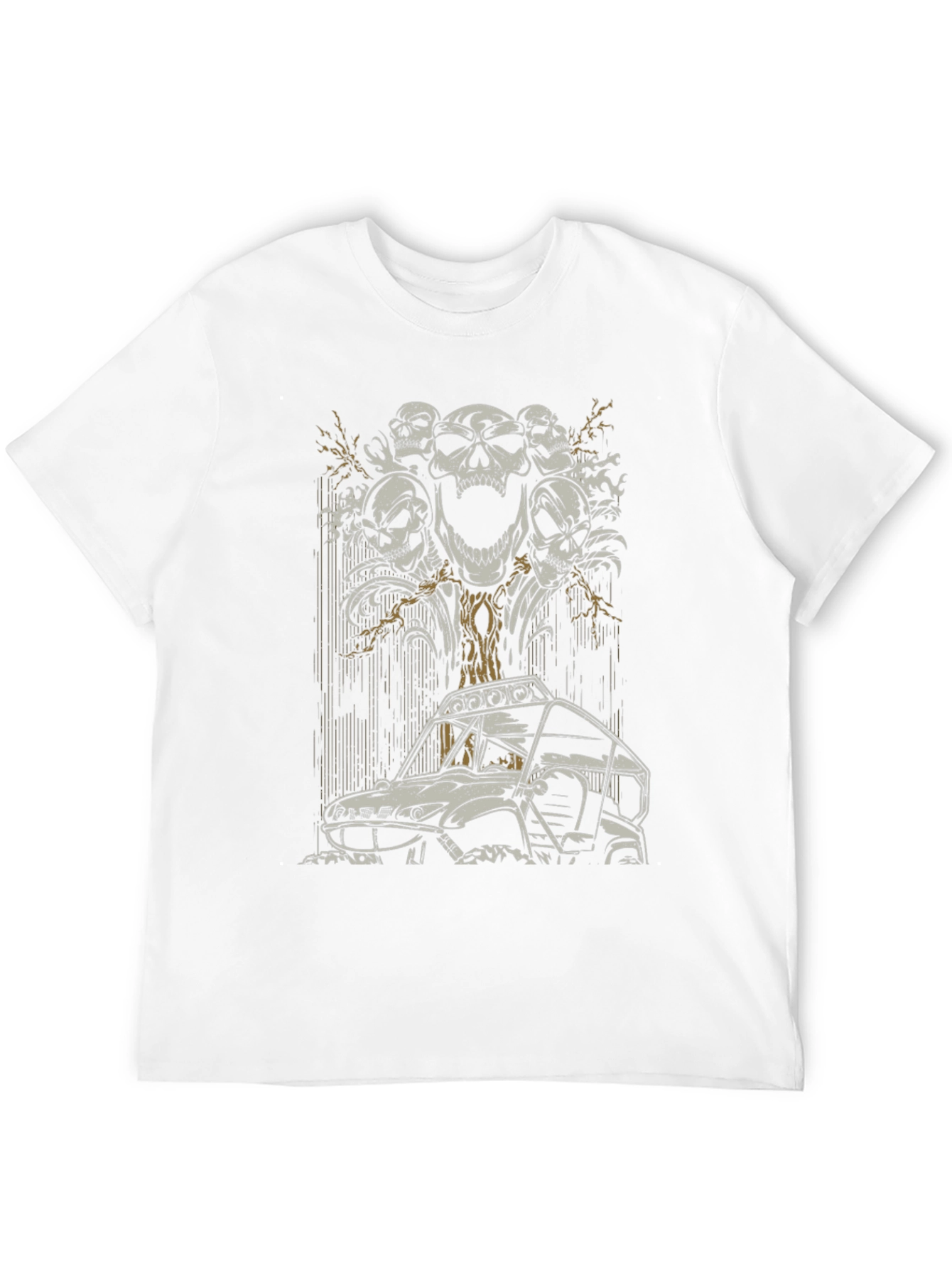 Skull & Off-Road Buggy Graphic Tee