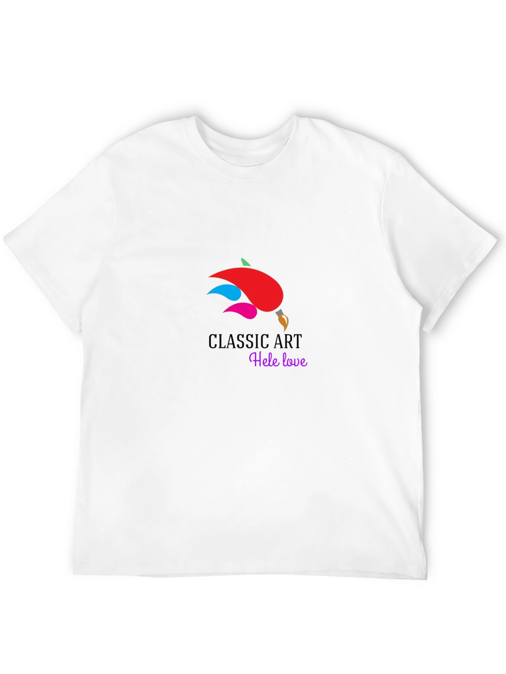 Classic Art Hele Love Black T-Shirt