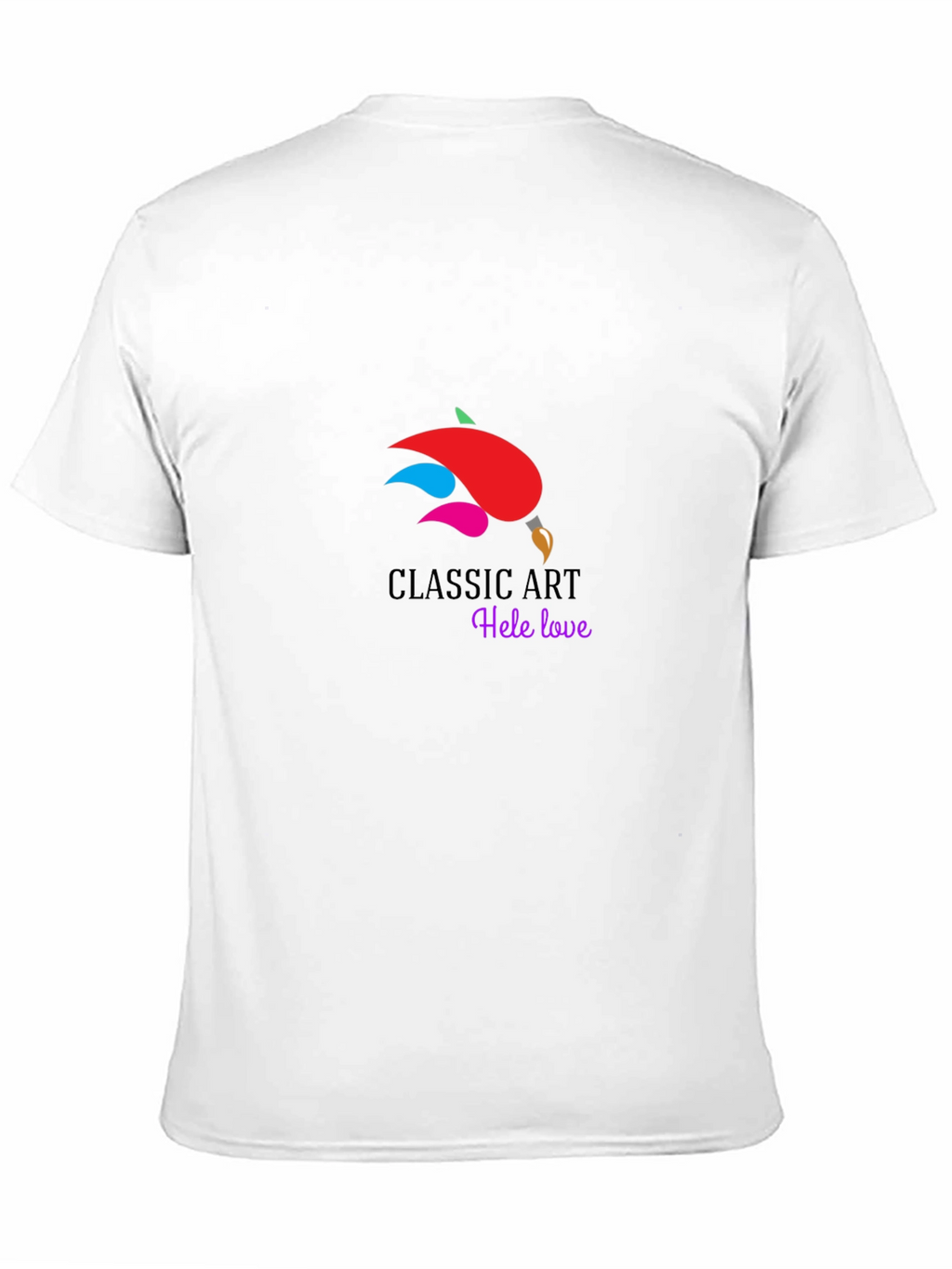 Classic Art Hele Love Black T-Shirt