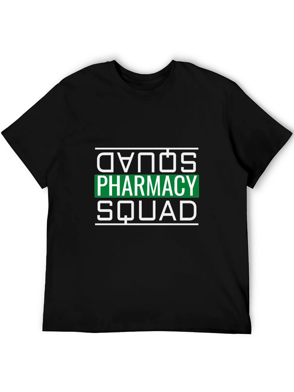 Pharmacy Squad Black T-Shirt